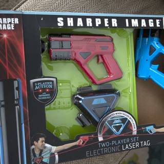 Laser tag guns wallpaper