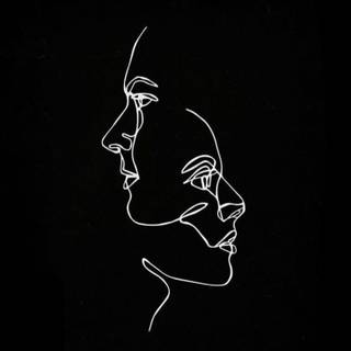 Minimalist women wallpaper