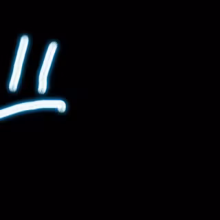 Sad neon wallpaper