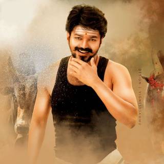 Mersal HD wallpaper