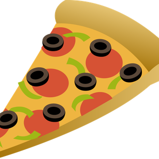 Cartoon pizza wallpaper