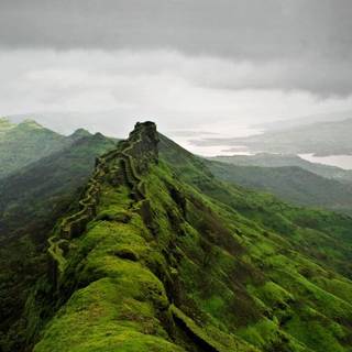 Rajgad fort wallpaper