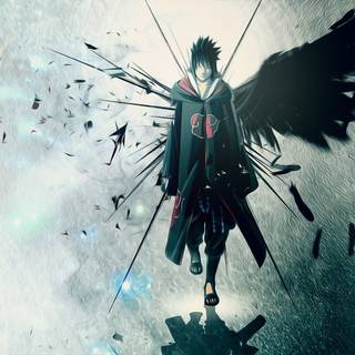 Sasuke forms wallpaper