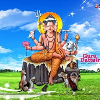 Lord Dattatreya wallpaper