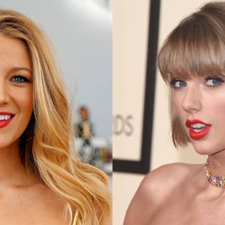 Taylor Swift and Blake Lively wallpaper