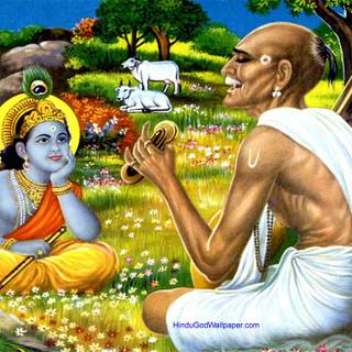 Krishna Sudama wallpaper