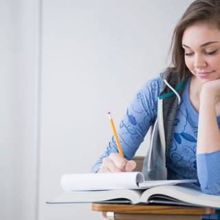 Female students wallpaper