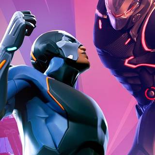 Fortnite superhero wallpaper