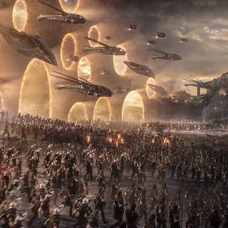 Avengers movie battles wallpaper