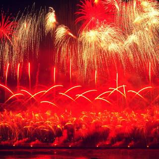 Chinese fireworks wallpaper