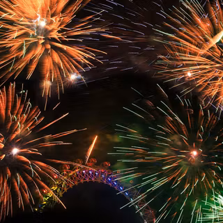 Chinese fireworks wallpaper