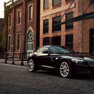 BMW Z4 black wallpaper