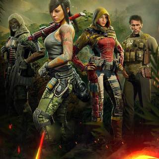 Call of Duty women characters wallpaper