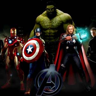 Avengers and Hulk wallpaper
