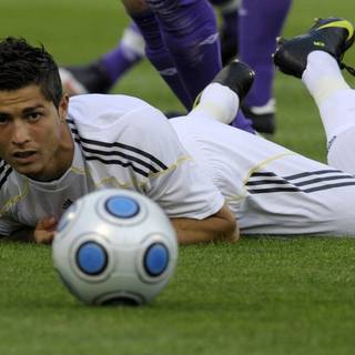 Football players on the field wallpaper