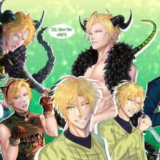 Lucifer Obey Me desktop wallpaper