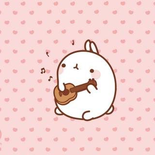 Kawaii Molang wallpaper