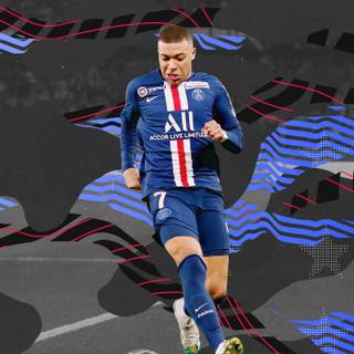 Kylian Mbappe 2021 wallpaper