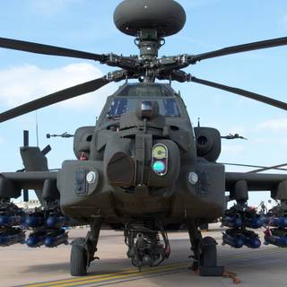 Helicopter missiles wallpaper