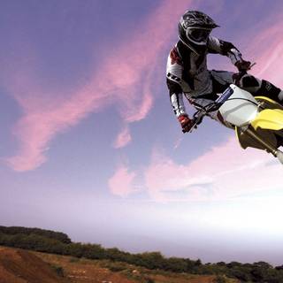 Wheeling motocross wallpaper