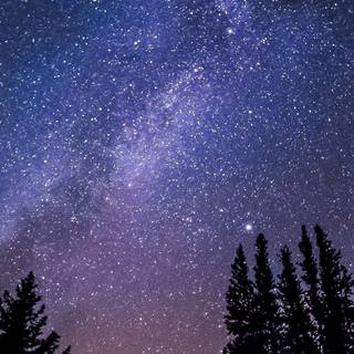 Android night sky wallpaper