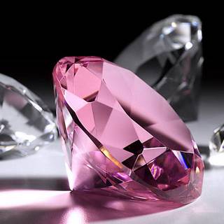 Pink diamonds wallpaper