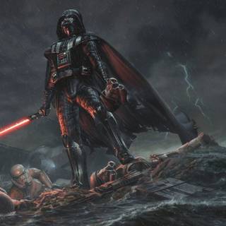 Darth Vader force choke wallpaper