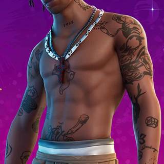 Travis Scott skin wallpaper