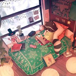 Lofi study wallpaper