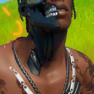 Travis Scott skin wallpaper