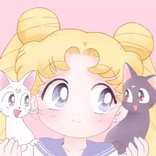 Kawaii anime Sailor Moon wallpaper
