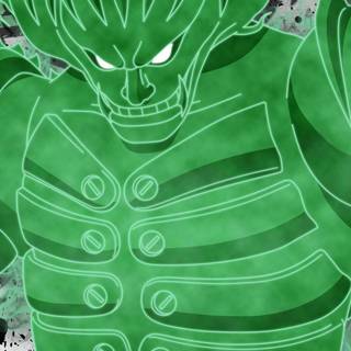 Aesthetic green Shisui wallpaper