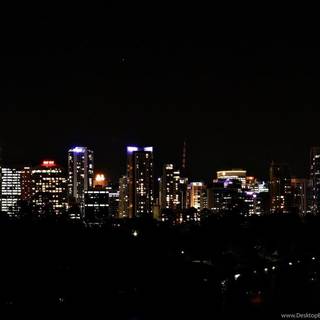 City black wallpaper