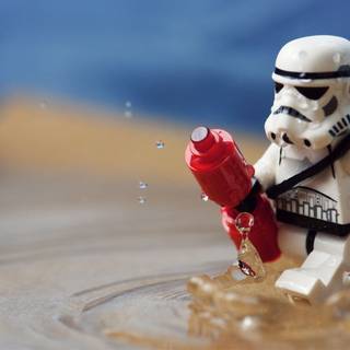 Evolution of the stormtrooper wallpaper