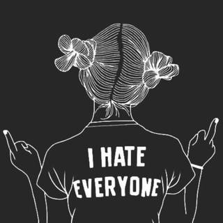 I hate everyone wallpaper