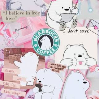 Ice bear aesthetic wallpaper