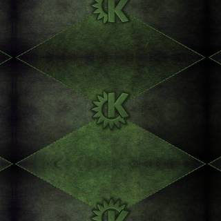 Letter K green wallpaper