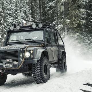 Off road winter wallpaper