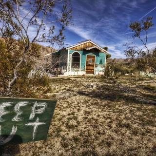 Abandoned house wallpaper