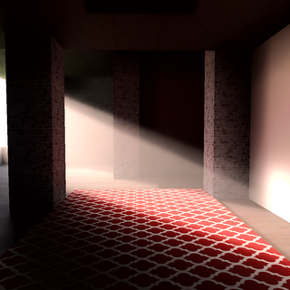 Ray tracing wallpaper