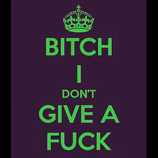 I don't give a fuck wallpaper