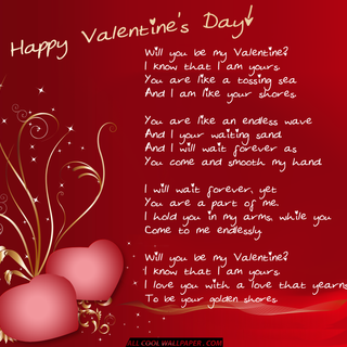 Valentines Day poems wallpaper