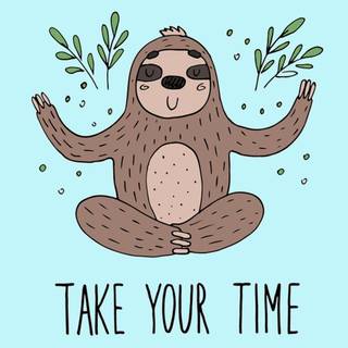 Sloth cartoon wallpaper
