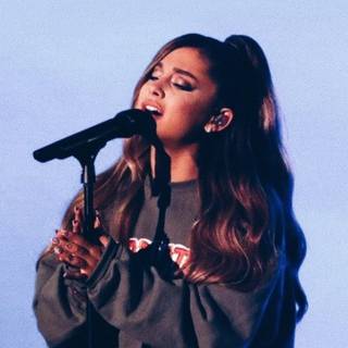 Ariana Grande breathin wallpaper