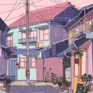 Japan lofi wallpaper