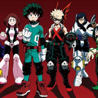 Villain Deku squad wallpaper