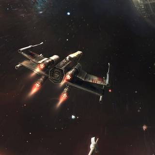 Poe Dameron X-Wing wallpaper