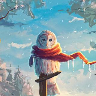 Winter arts wallpaper