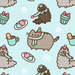Pip Pusheen wallpaper