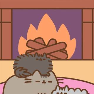 Pip Pusheen wallpaper